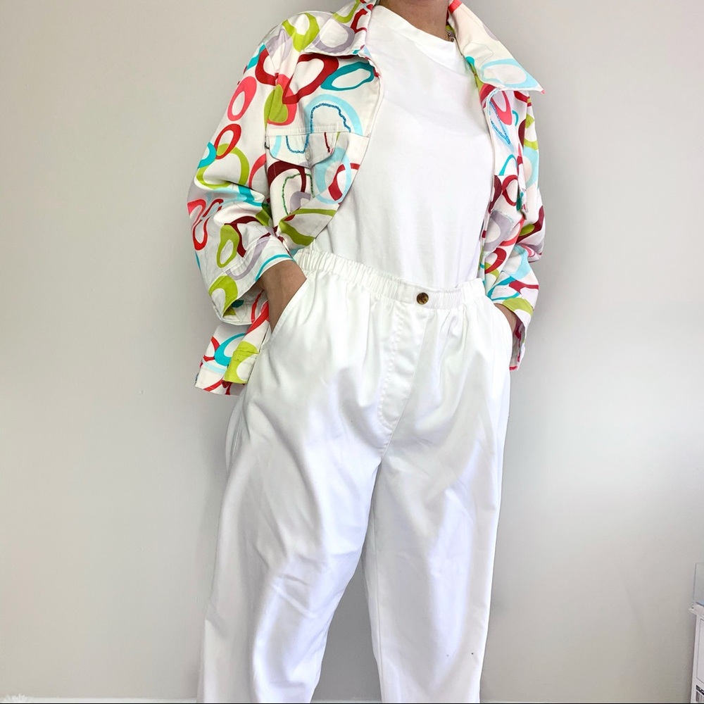abstract blazer